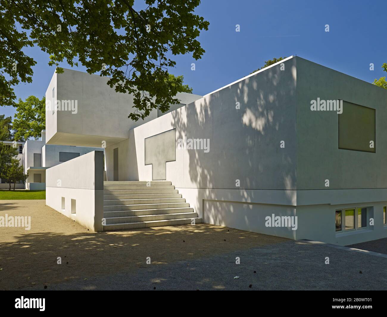 Gropius House, Maisons De Maîtres À Dessau-Roßlau, Saxe-Anhalt, Allemagne, Europe Banque D'Images