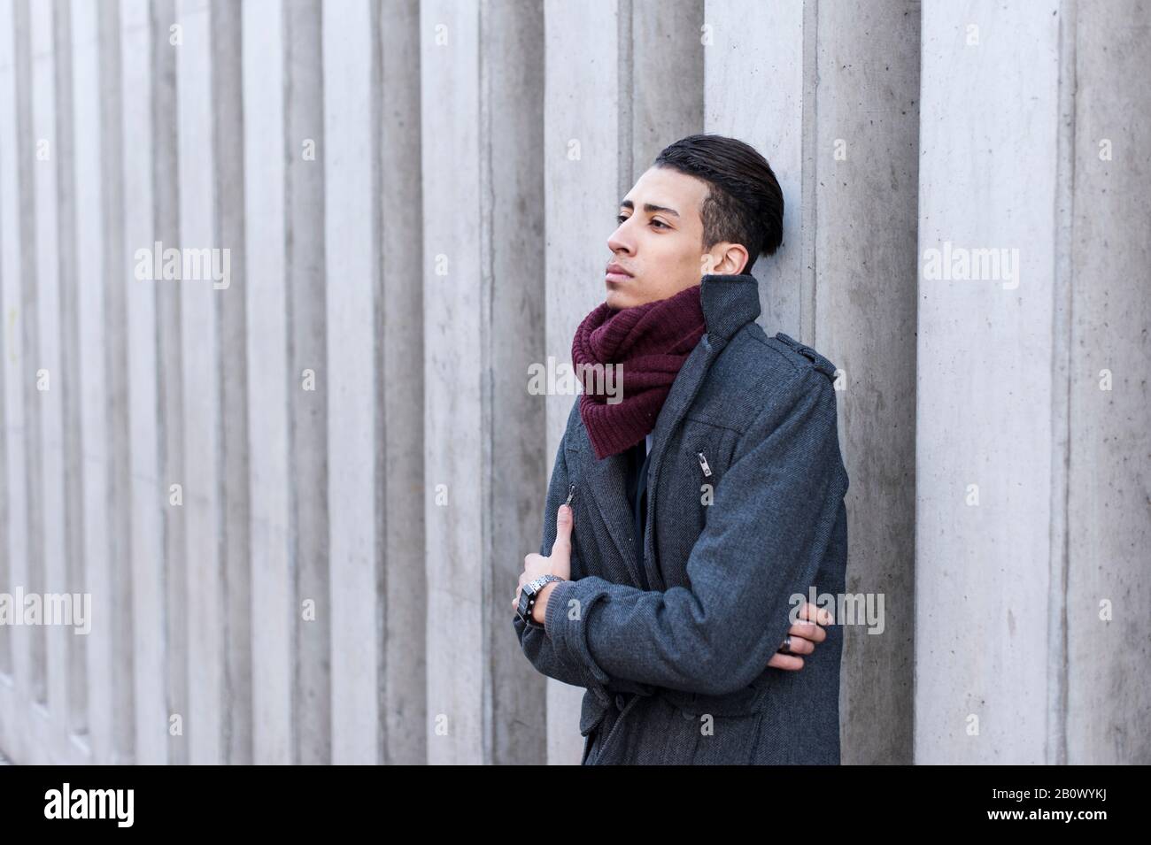 Jeune homme, portrait Banque D'Images