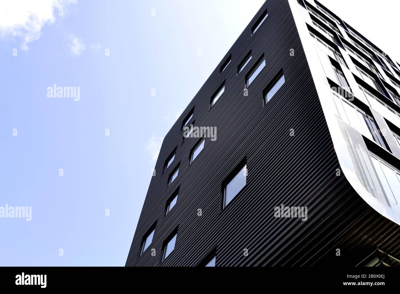 Architecture Moderne, Örestad, Amager Island, Copenhague, Danemark, Scandinavie, Banque D'Images