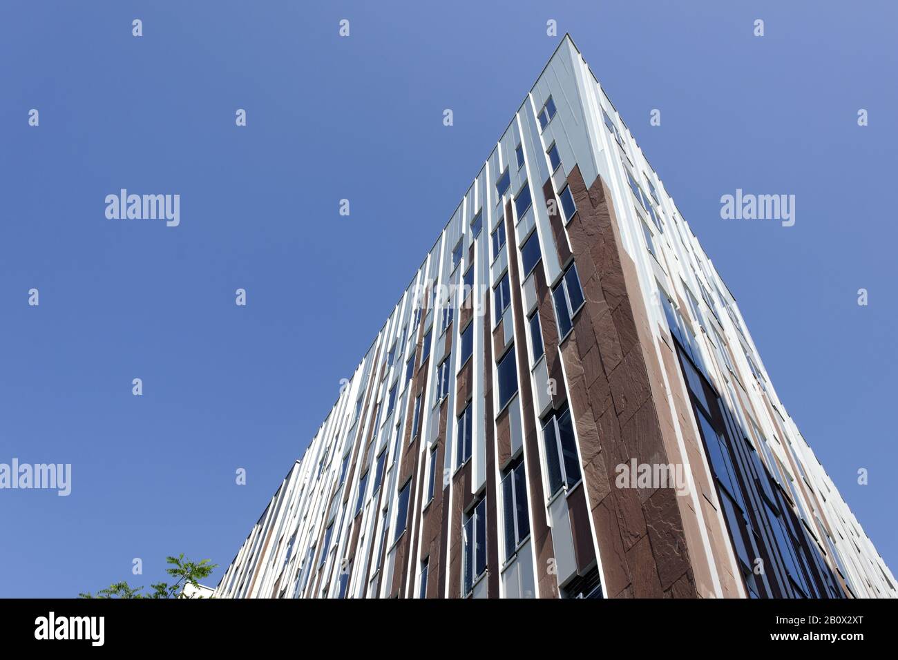 Sumatrakontor, façade, architecture, Hafencity, Hambourg, Allemagne, Banque D'Images