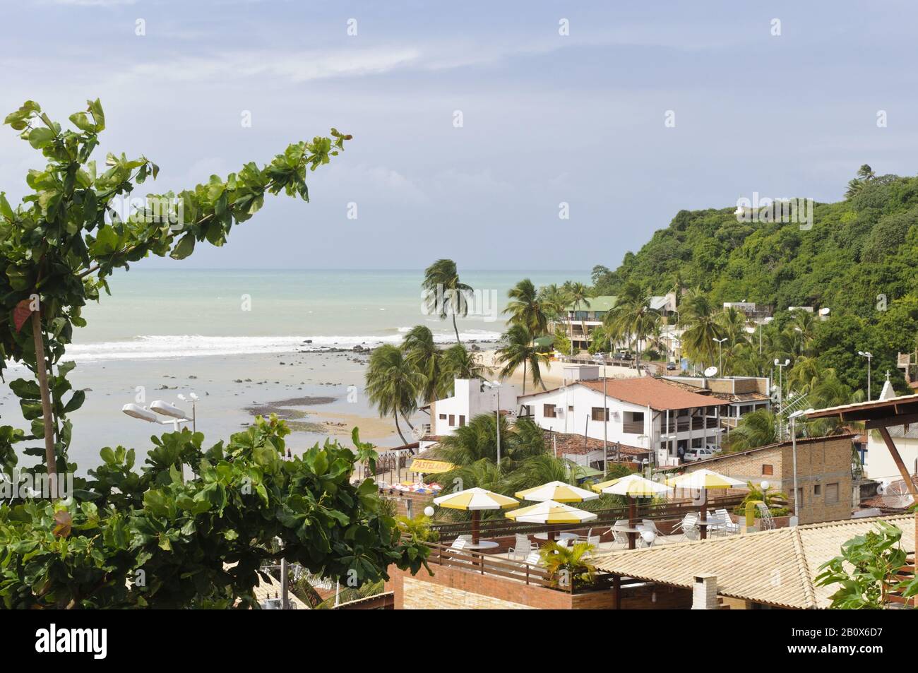 Praia Do Centro, Praia Da Pipa, Rio Grande Do Norte, Brésil, Amérique Du Sud, Banque D'Images