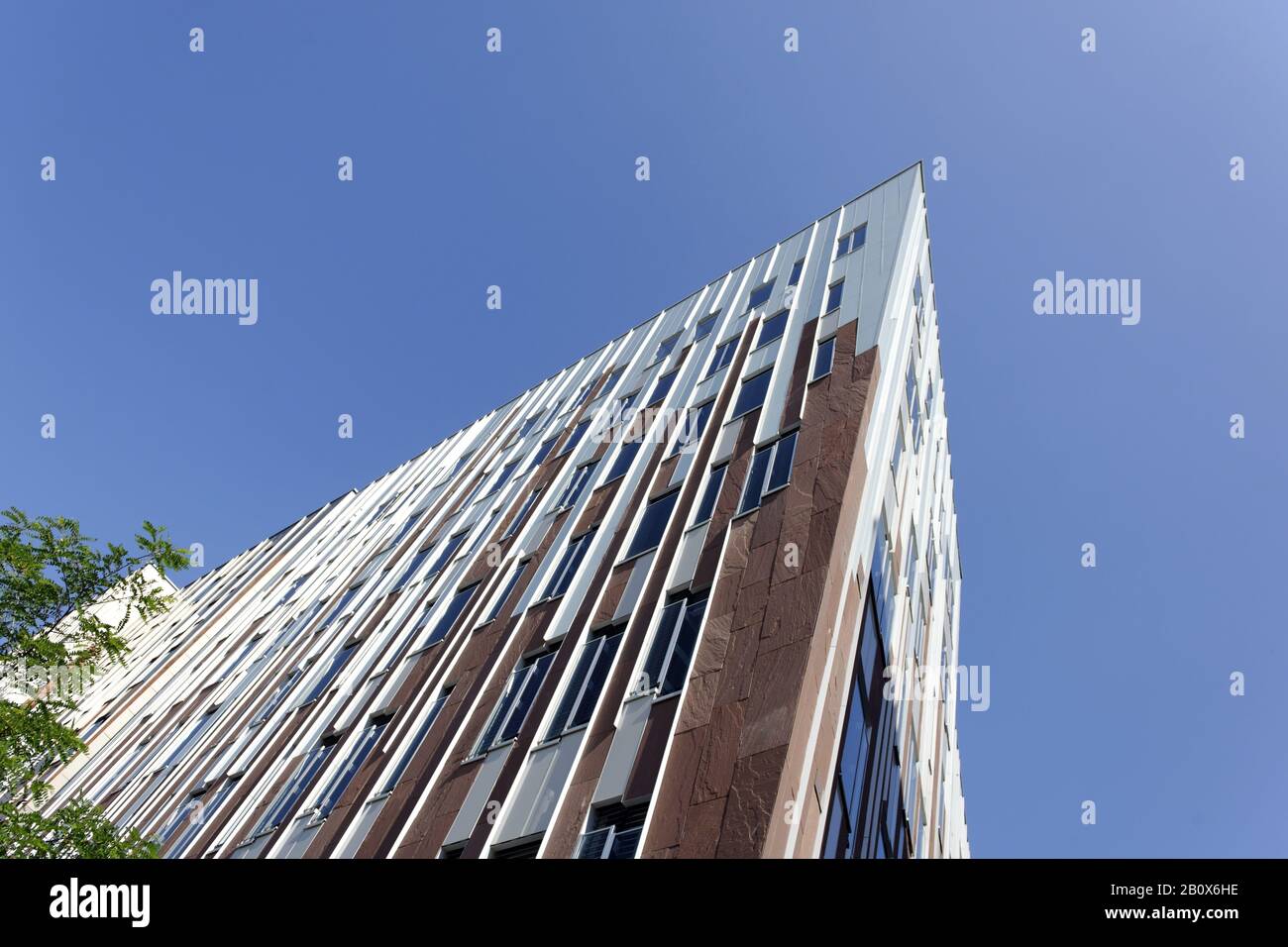 Sumatrakontor, façade, architecture, Hafencity, Hambourg, Allemagne, Banque D'Images