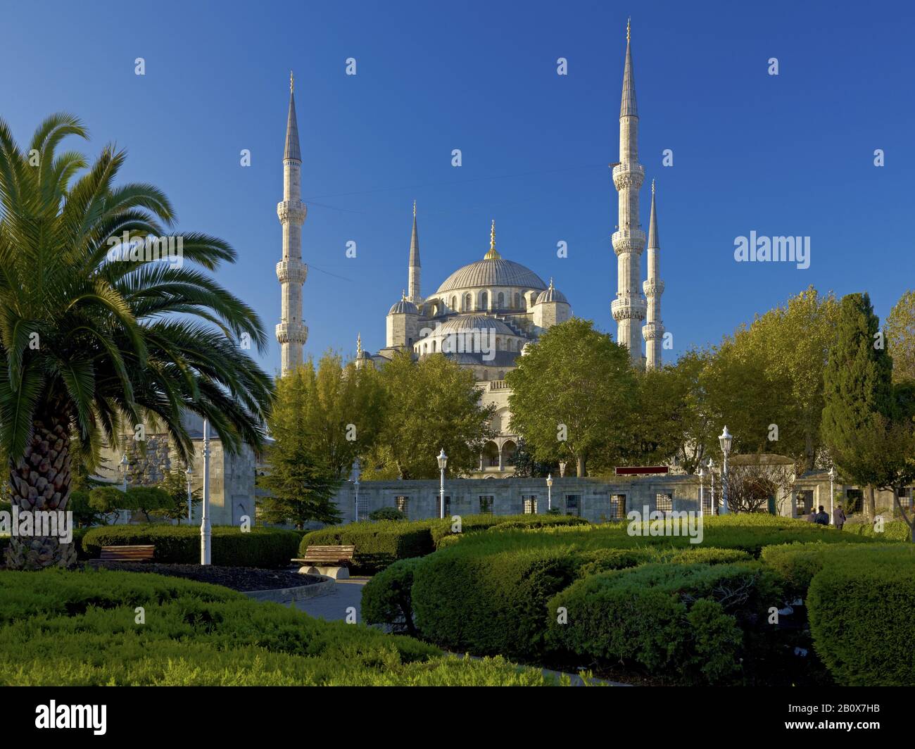 Mosquée Du Sultan Ahmed, Mosquée Bleue, Istanbul, Région De Marmara, Turquie, Banque D'Images