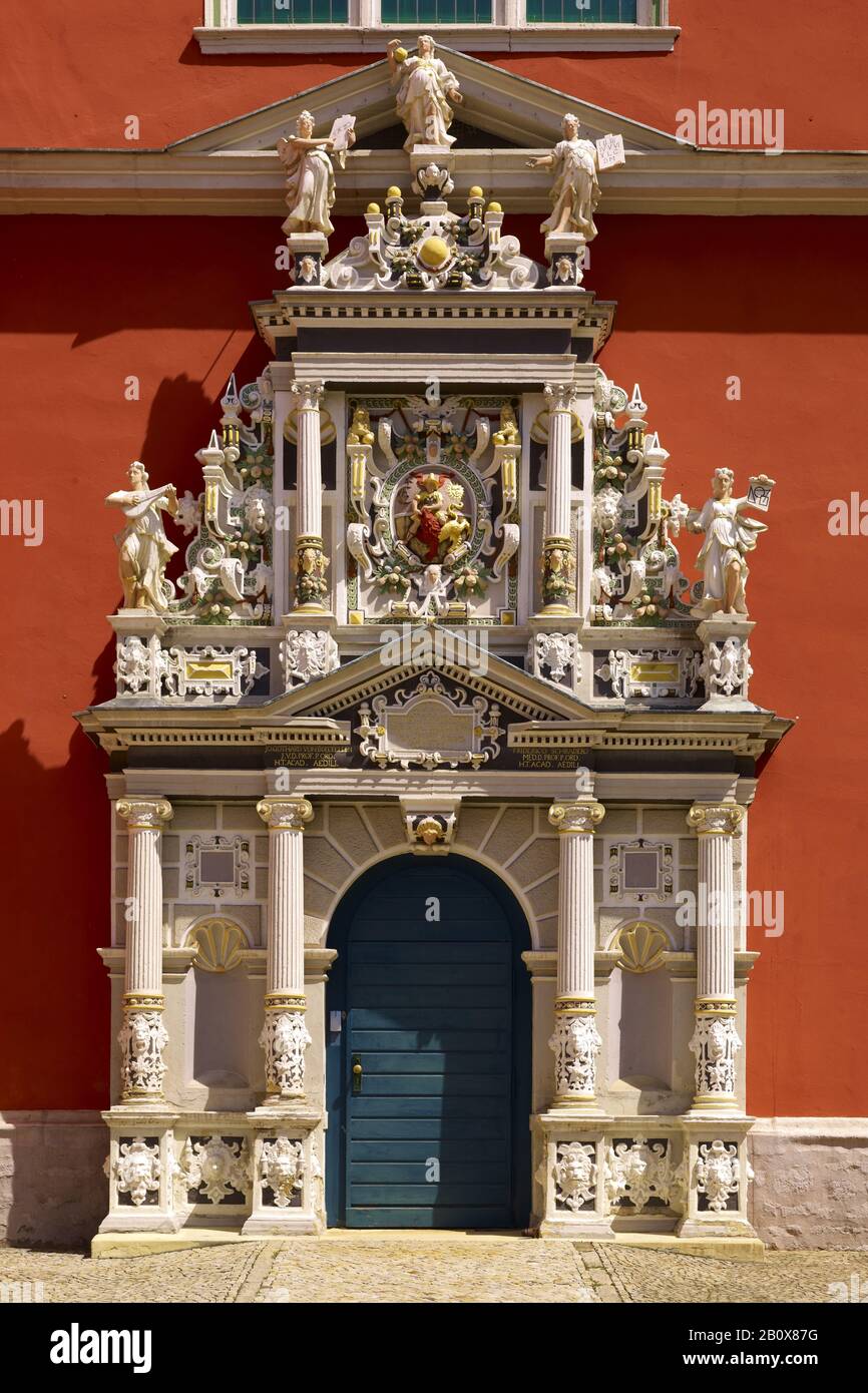 Portail du Juleum à Helmstedt, Basse-Saxe, Allemagne, Banque D'Images