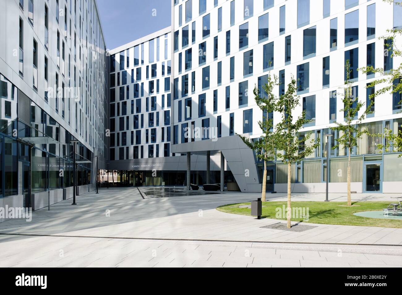 Emporio Quartier, Scandic Hotel, Hambourg, Allemagne, Banque D'Images