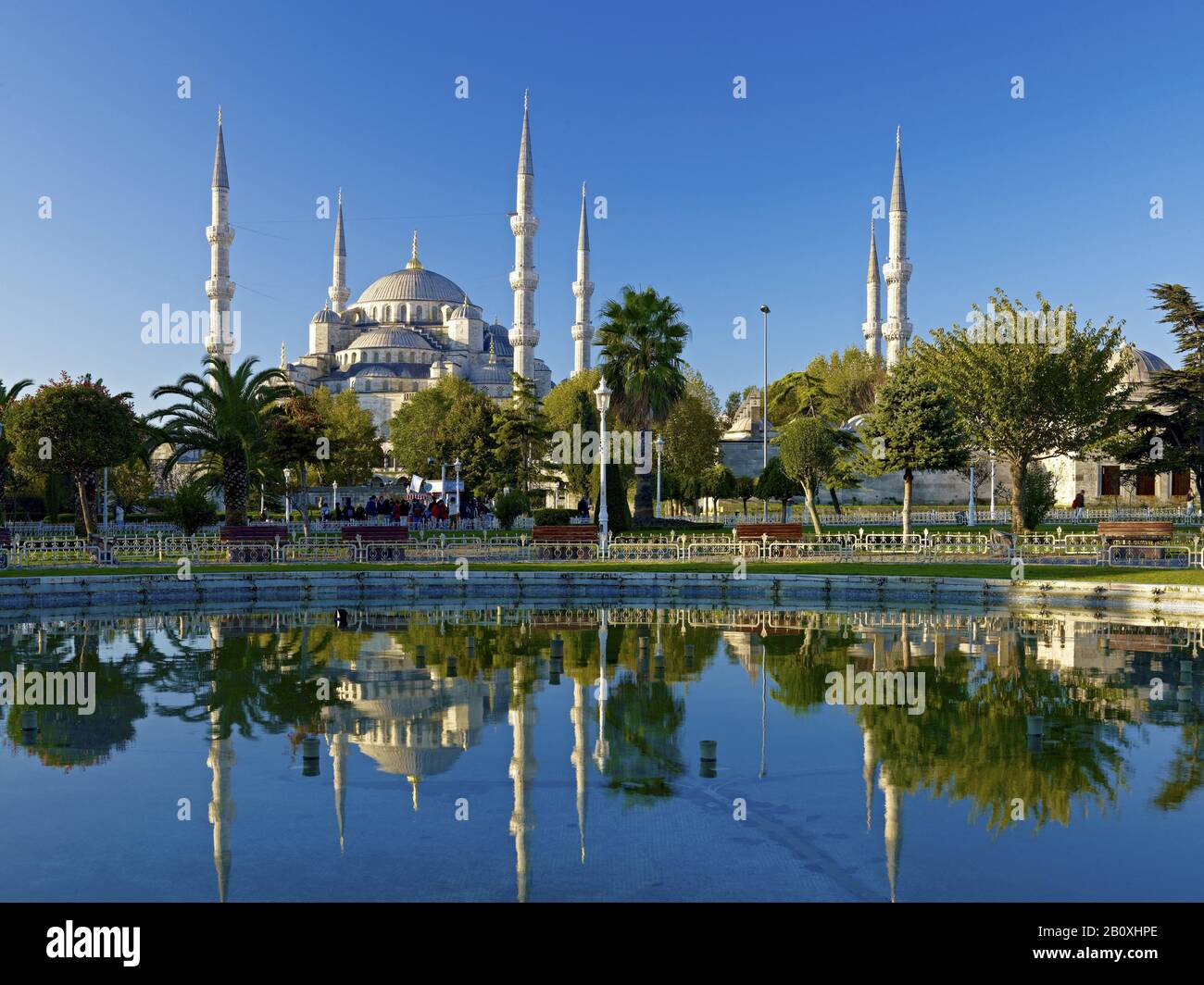 Mosquée Du Sultan Ahmed, Mosquée Bleue, Istanbul, Région De Marmara, Turquie, Banque D'Images