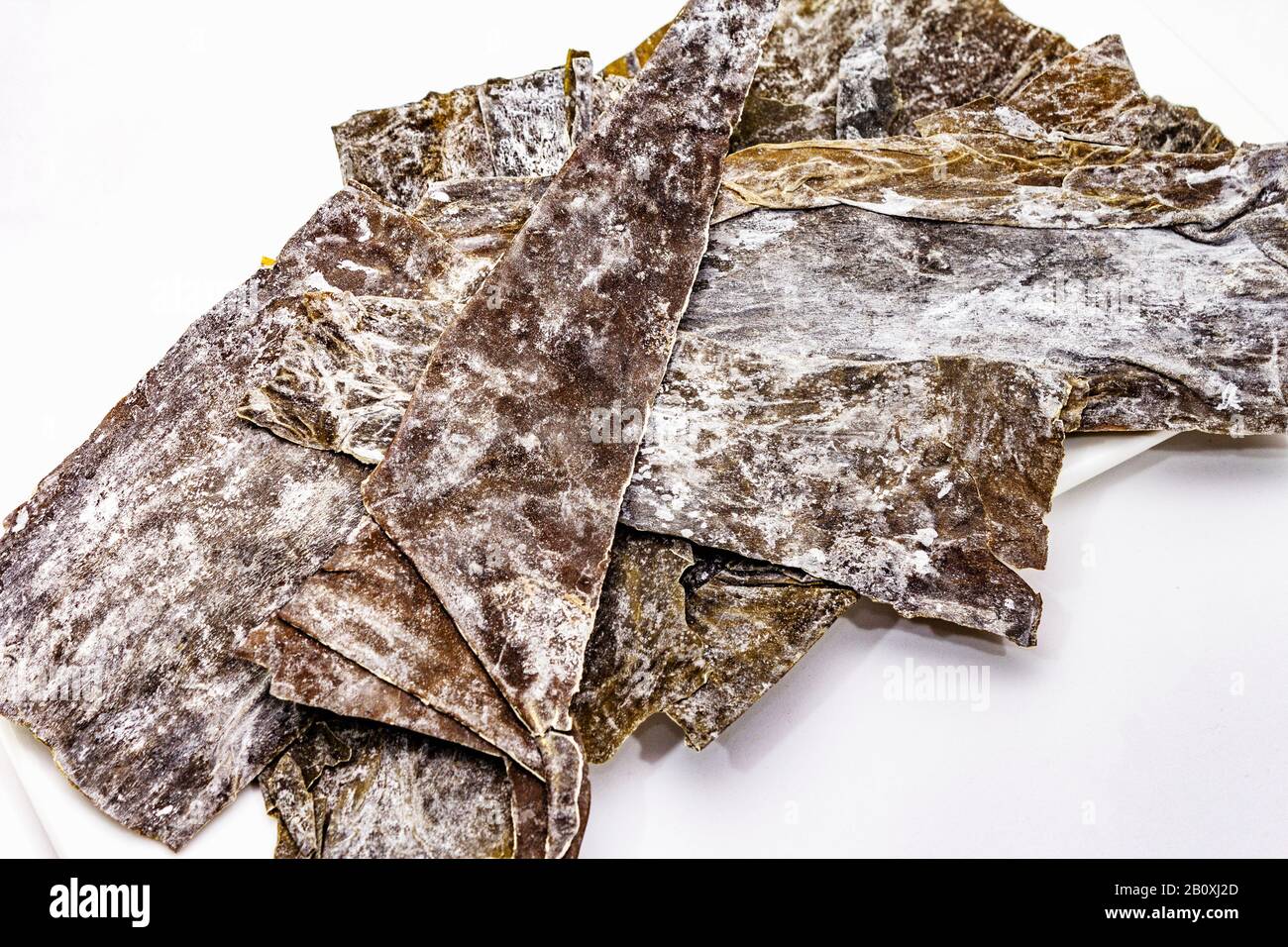 Algues Laminaria Japonica Séchées - Feuilles Entières 90-100 Cm, 500g Pour Bouillons Et Plats