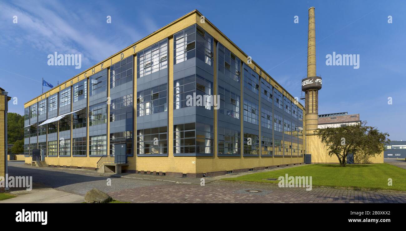 Fagus Werk, Architecte Walter Gropius, Alfeld / Leine, District De Hildesheim, Basse-Saxe, Allemagne, Banque D'Images