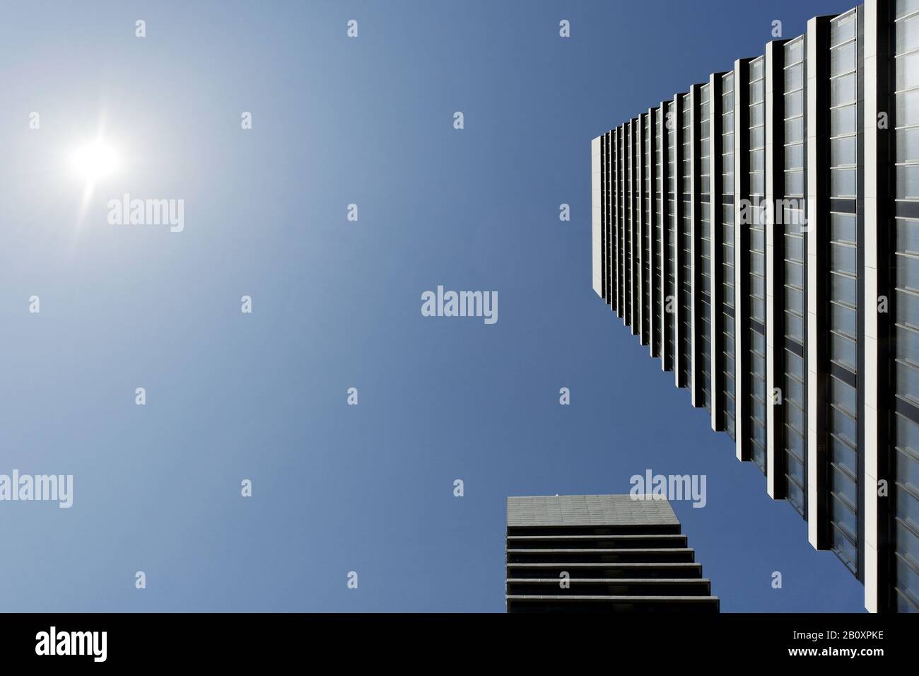 Mundsburg Tours, Hambourg, Allemagne, Banque D'Images