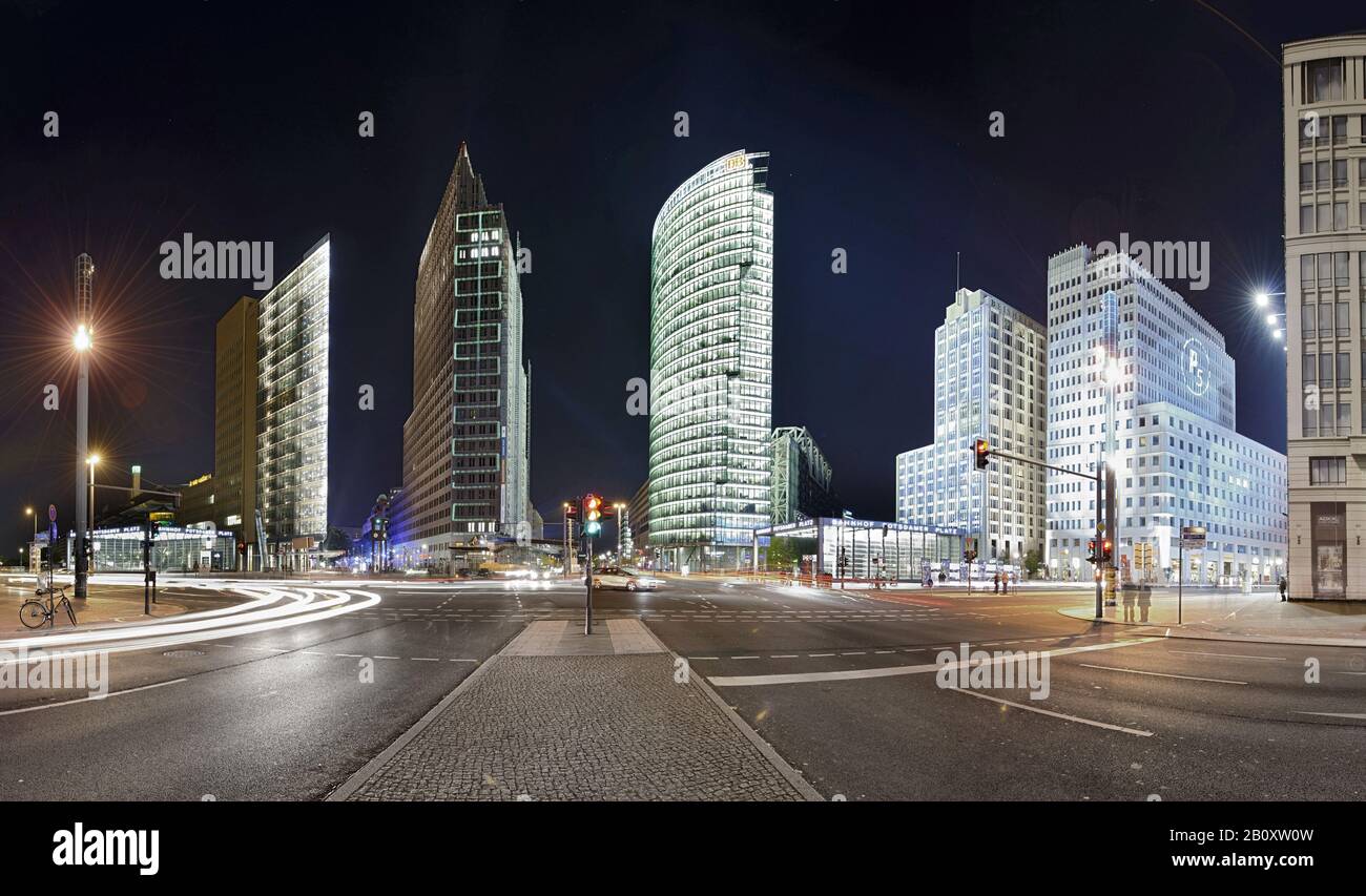 Potsdamer Platz, Berlin, Allemagne, Banque D'Images