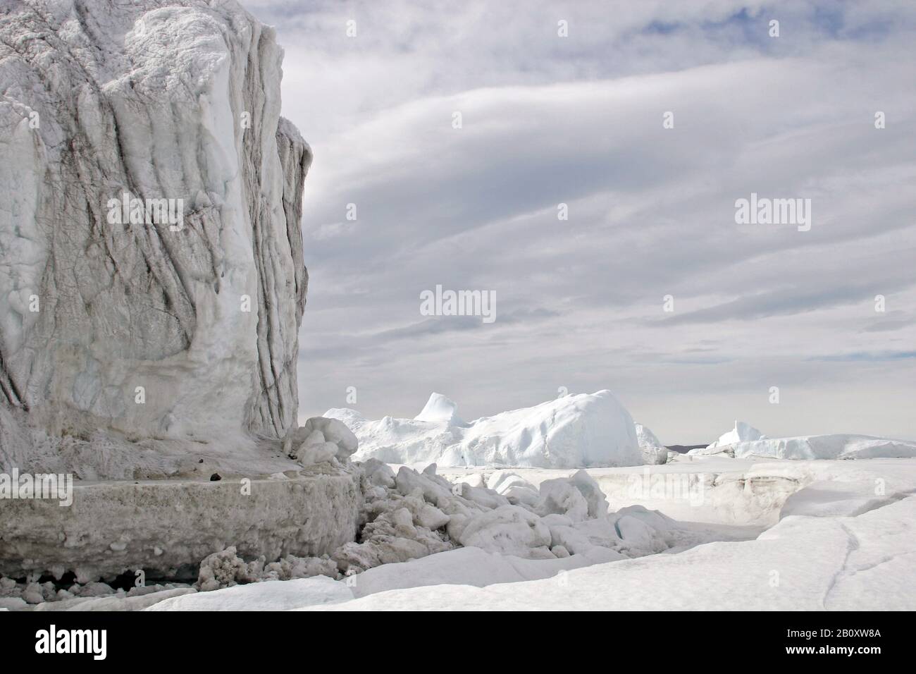 Snow Hill Island, Antarctique, Mer De Weddell Banque D'Images