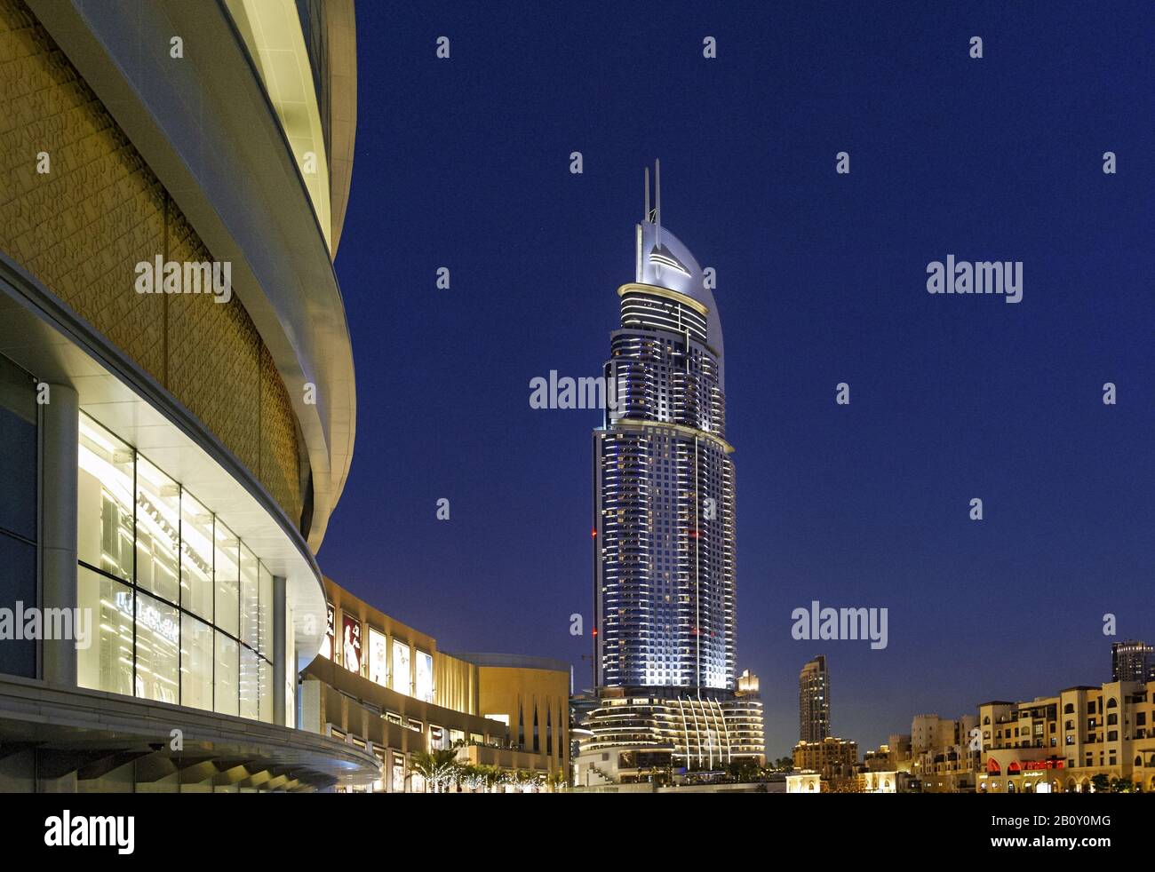 L'hôtel de luxe Address, Dubaï, émirats arabes unis, Banque D'Images