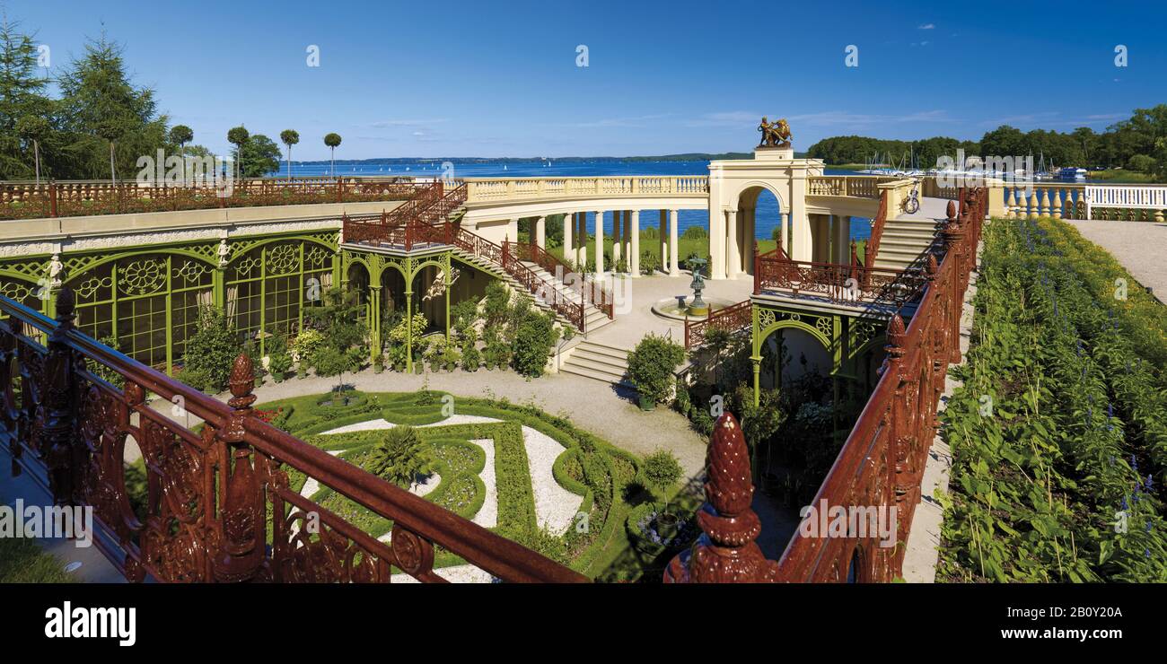 Orangery Dans Le Château De Schwerin, Mecklembourg-Poméranie-Occidentale, Allemagne, Banque D'Images