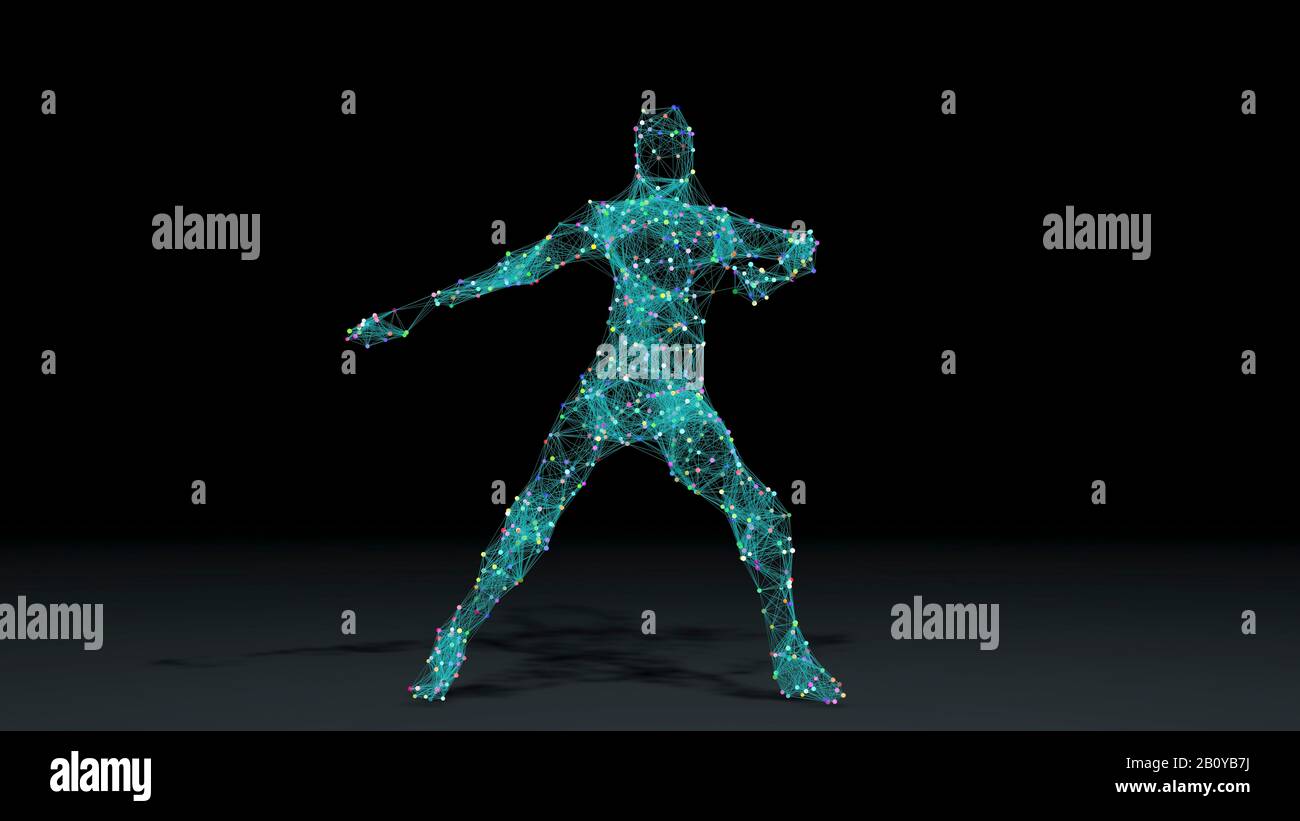 L'intelligence artificielle, l'illustration conceptuelle Banque D'Images