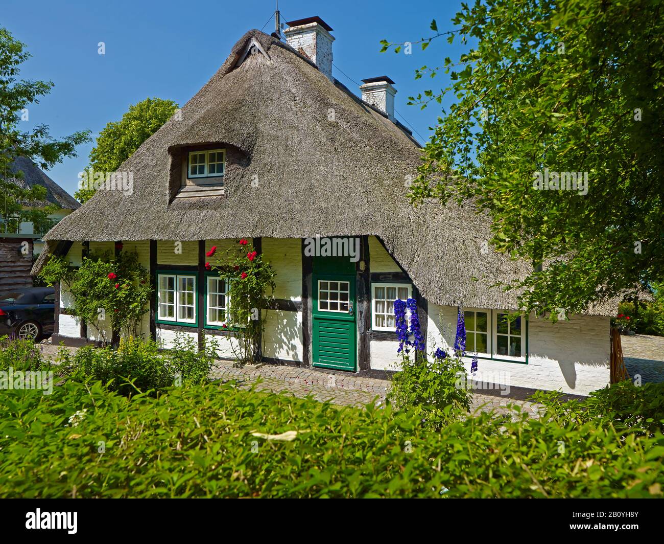 Maison à Sieseby an der Schlei, district de Rendsburg-Eckernförde, Schleswig-Holstein, Allemagne, Banque D'Images