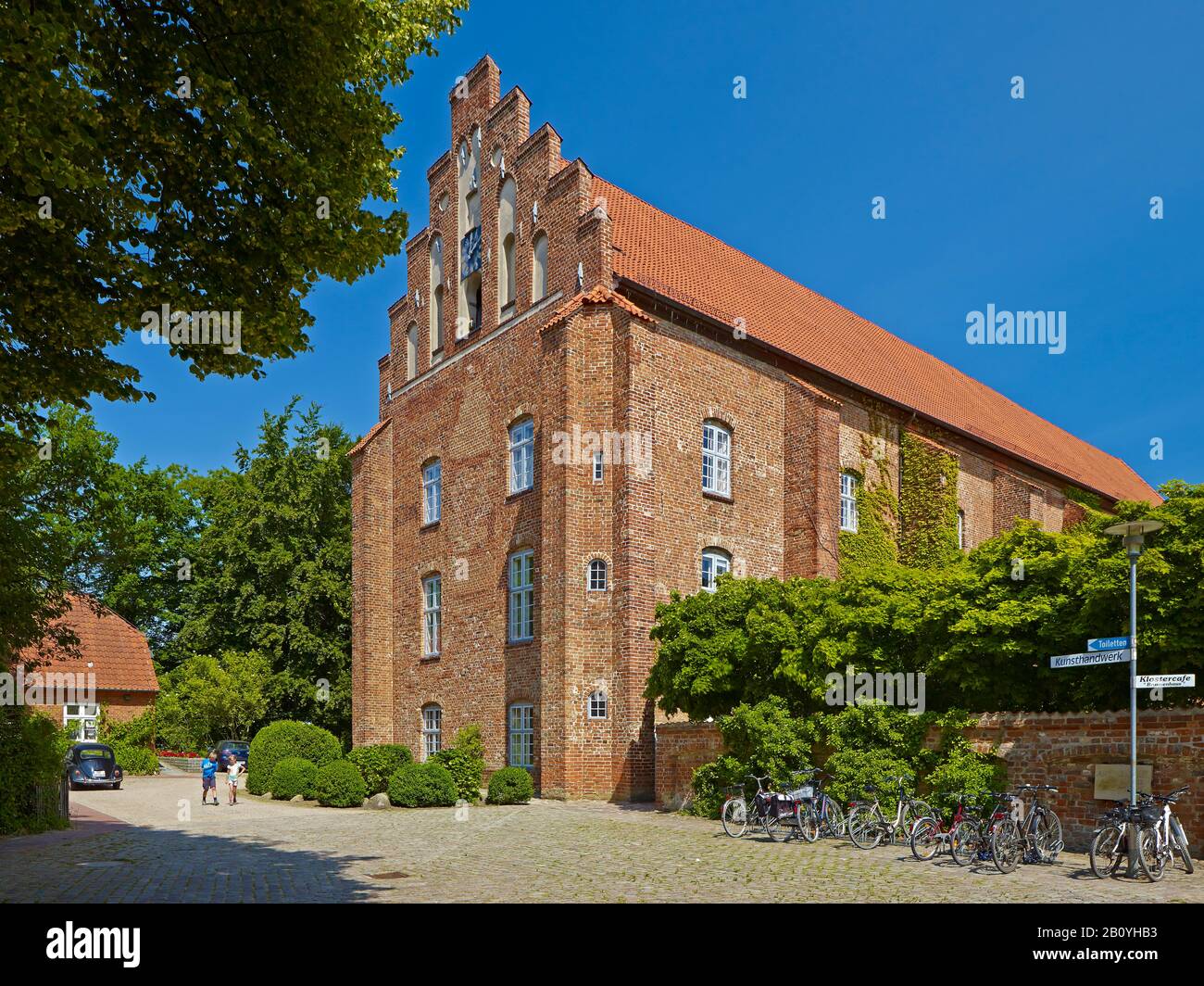 Monastère de Cismar, partie de Grömitz, district d'Ostholstein, Schleswig-Holstein, Allemagne, Banque D'Images