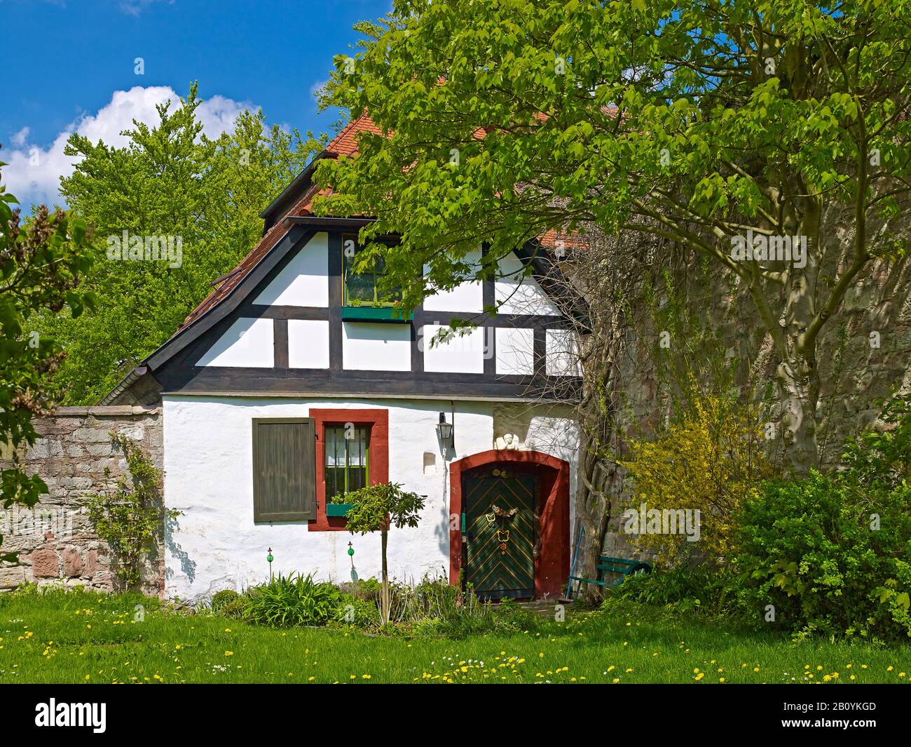 Bakehouse Au Château De Wilhelmsburg À Schmalkalden, Thuringe, Allemagne, Banque D'Images