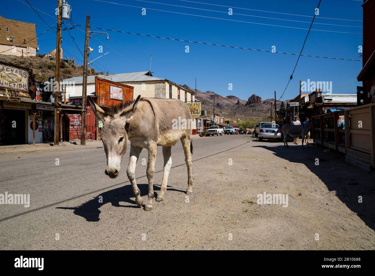 Oatman, Arizona, USA Banque D'Images