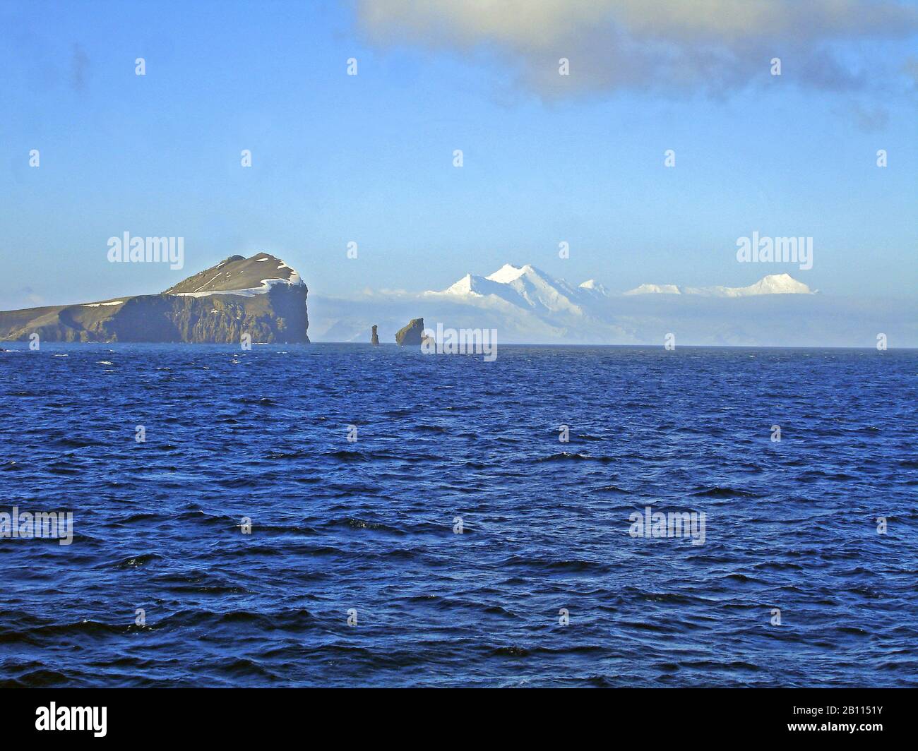 L'Île Déception, paysages de l'Antarctique Banque D'Images