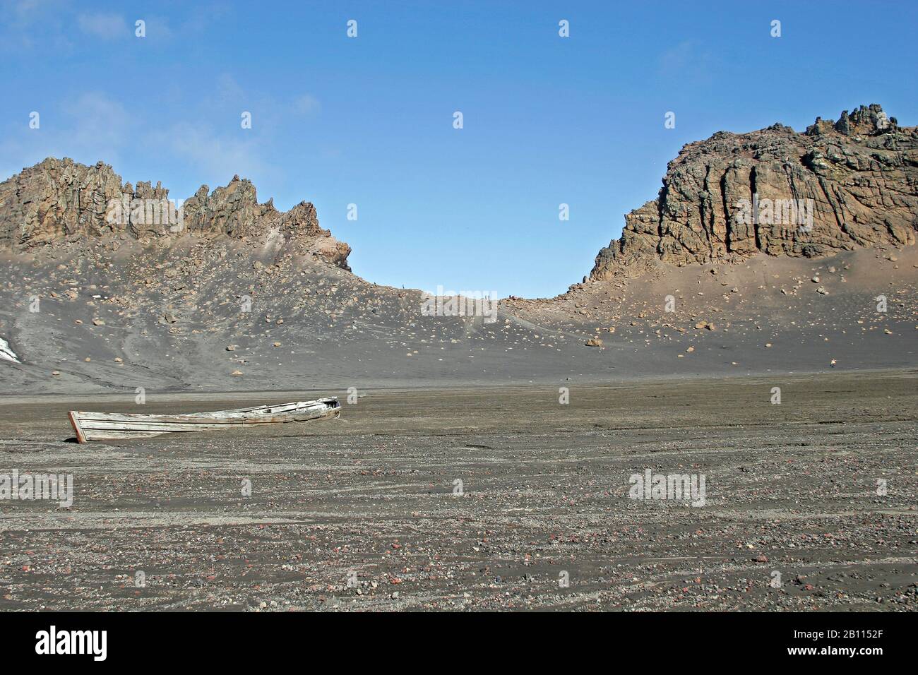 L'Île Déception, paysages de l'Antarctique Banque D'Images