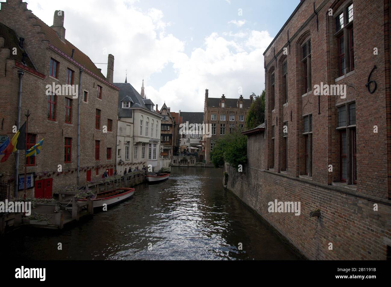 La ville de Bruges en Belgique - belle destination touristique en Europe Banque D'Images