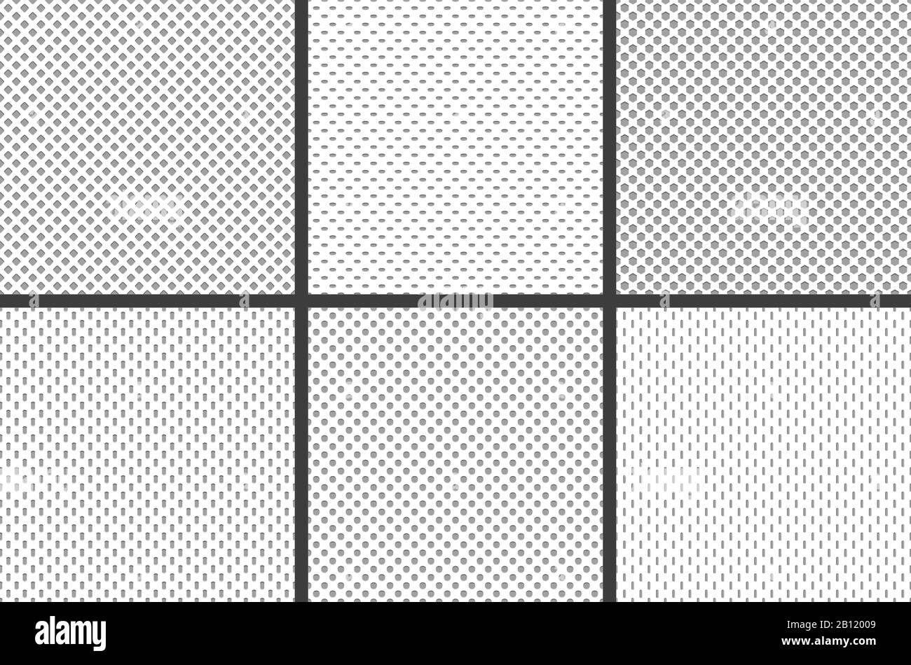 Textures de tissu jersey sport. Tissu athlétique tissu mesh structure texture, nylon sport porter grille tissu sans couture vecteur modèle Illustration de Vecteur
