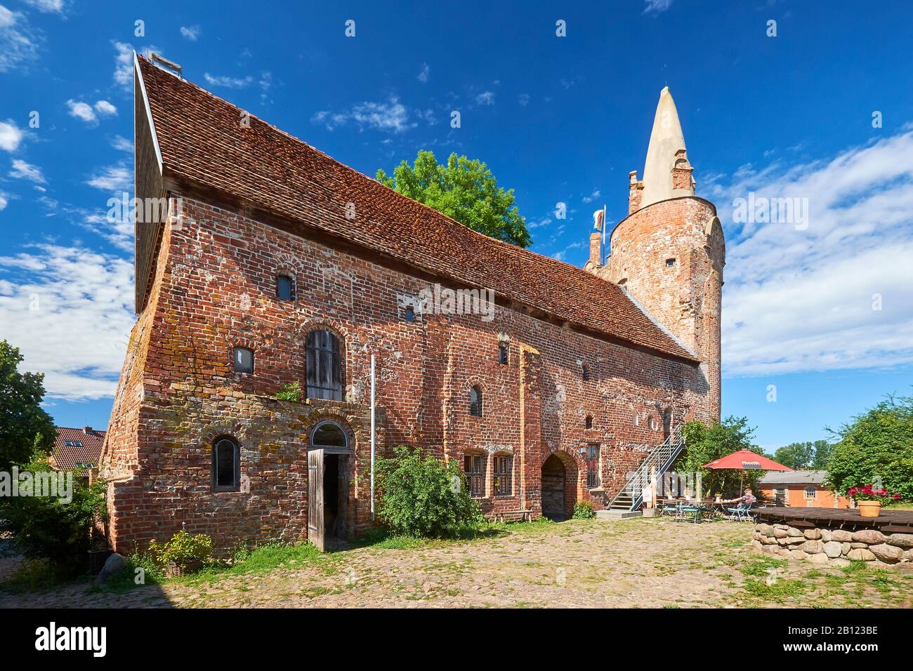 Château De Klempenow Près D'Altentrepow, Mecklembourg-Poméranie Occidentale, Allemagne Banque D'Images