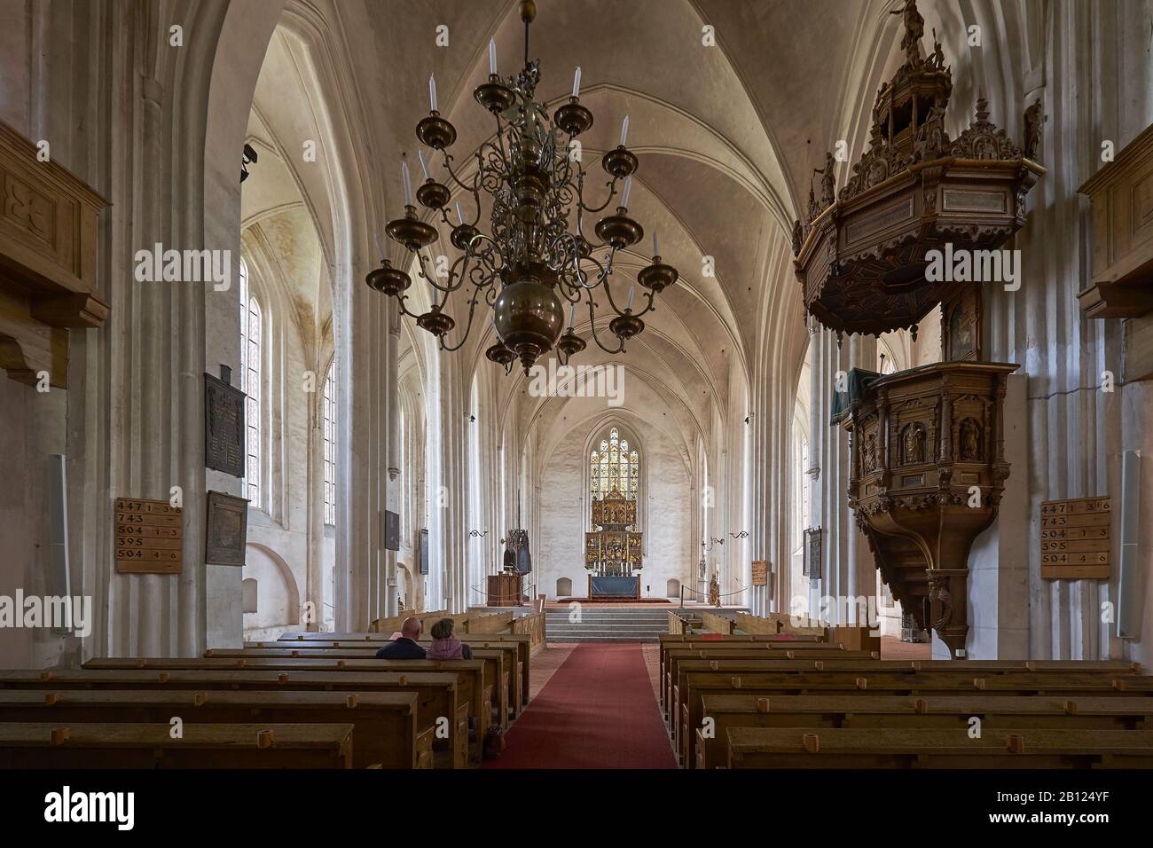 Stadtpfarrkirche St. Marien Wittstock Dosse, Landkreis Ostprignitz-Ruppin, Brandebourg, Allemagne Banque D'Images