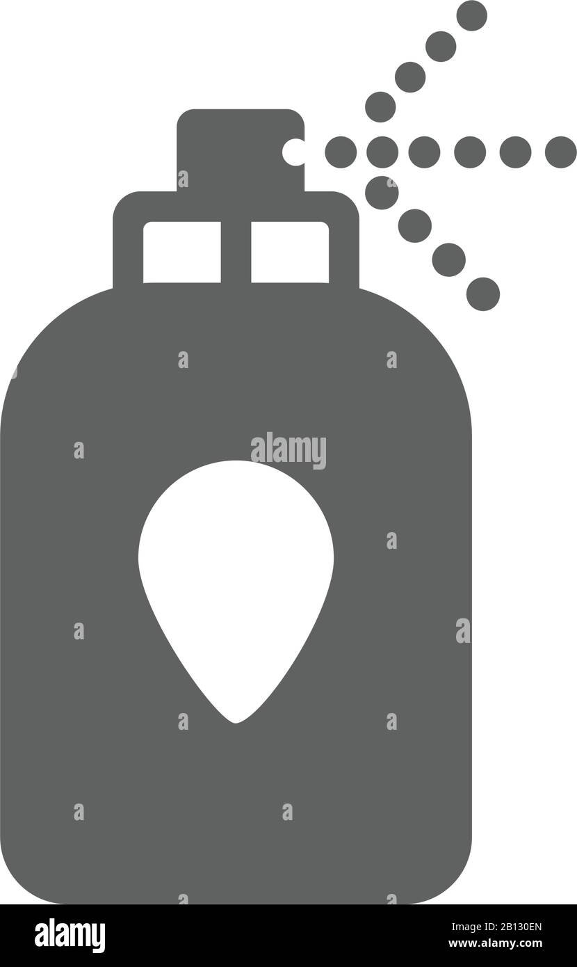 Icône de bouteille de gaz Illustration de Vecteur