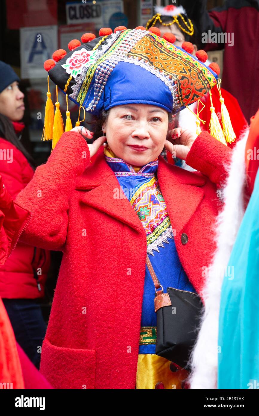 New York City Chinese New Year Parade Banque D'Images