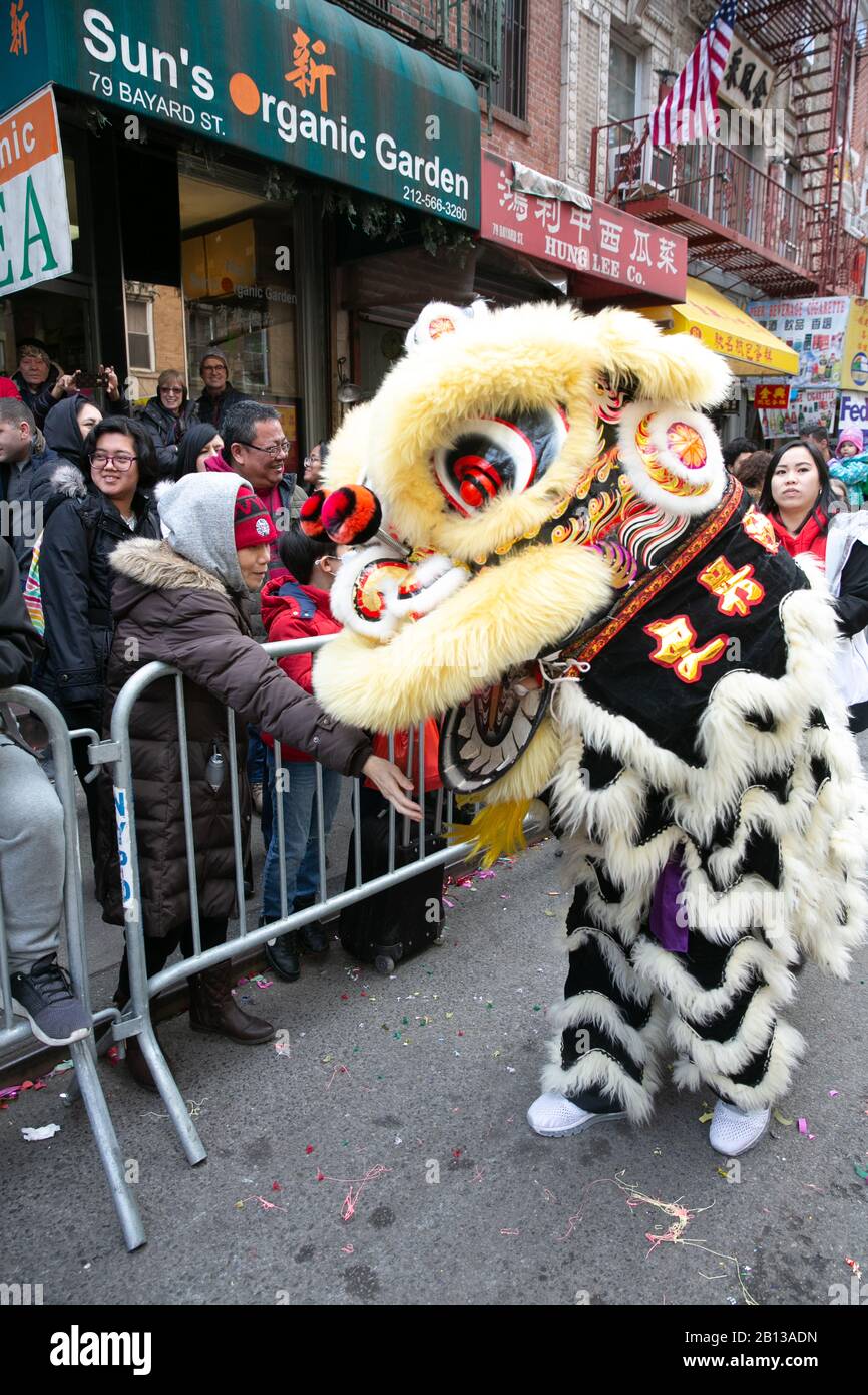 New York City Chinese New Year Parade Banque D'Images