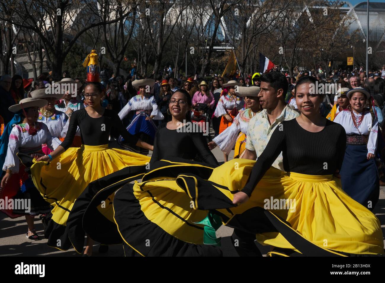 Madrid, Espagne. 22 février 2020. Lors de la parade navale à Madrid le samedi 22 février 2020. Crédit: Cordon PRESS/Alay Live News Banque D'Images