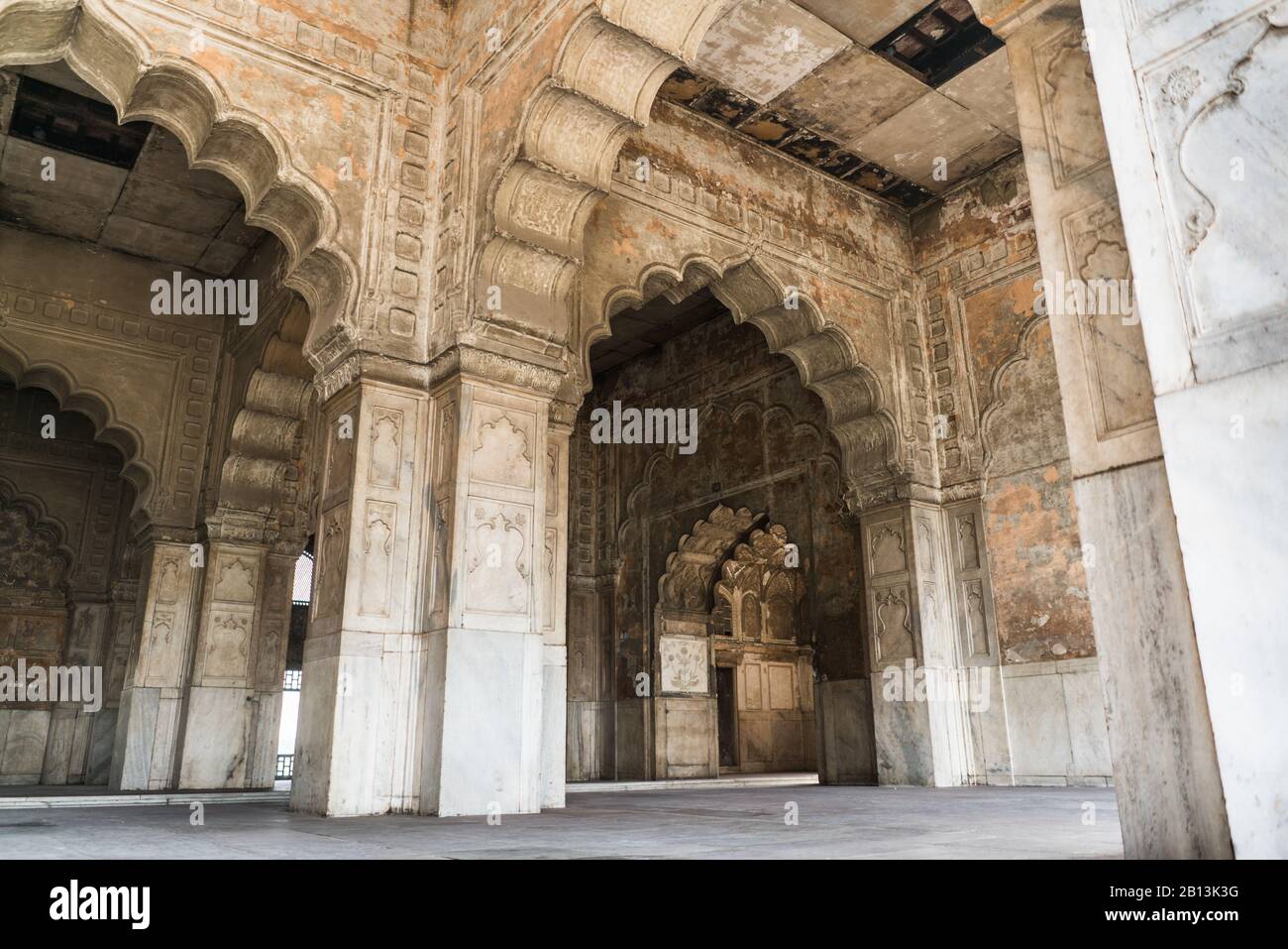 Red fort, New delhi, Inde, Asie Banque D'Images