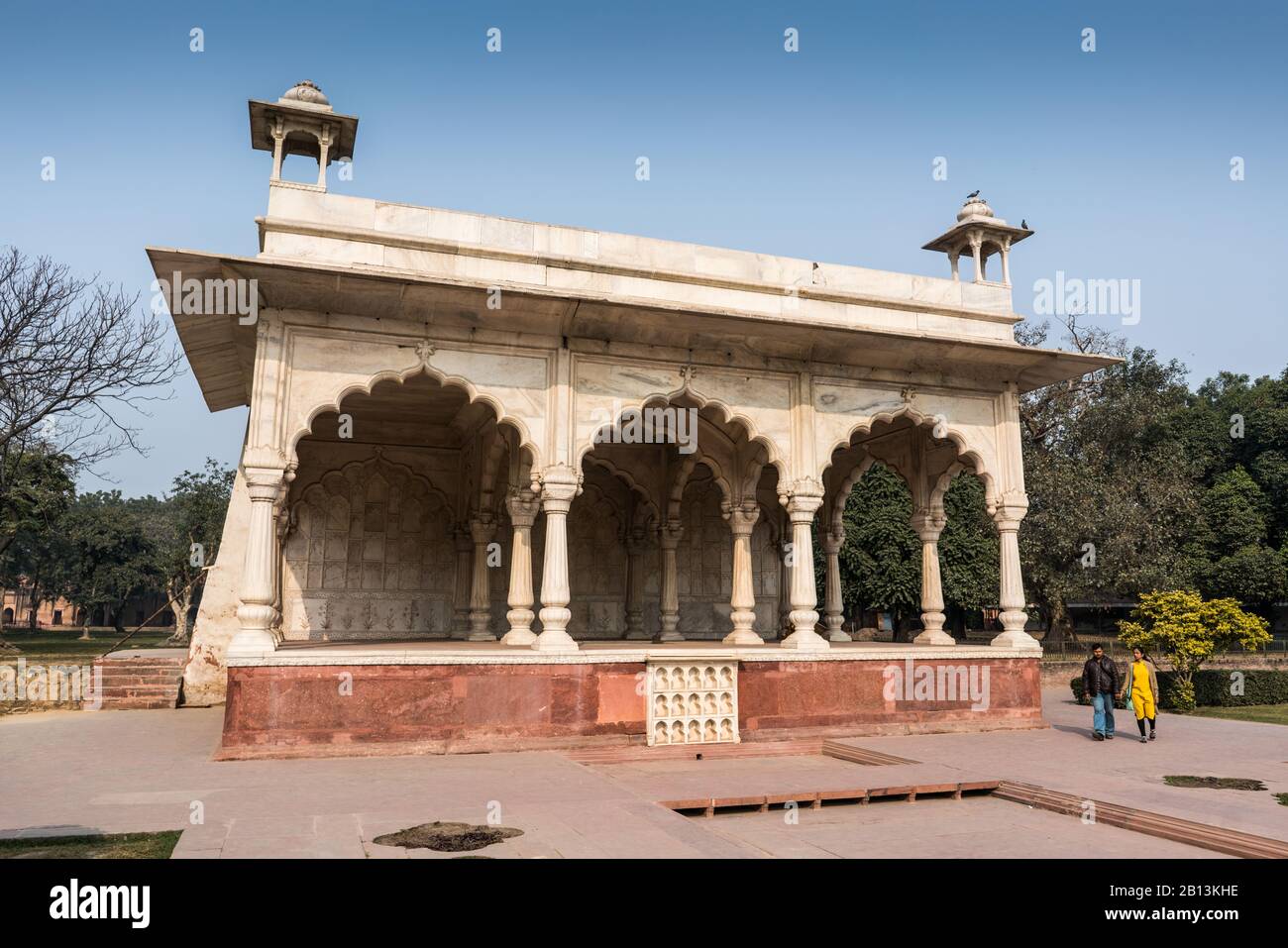 Red fort, New delhi, Inde, Asie Banque D'Images