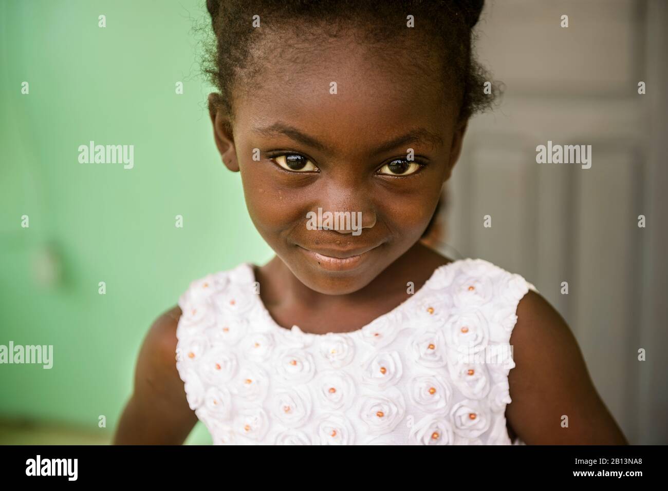 Portraits D'Ivoiriens,Côte D'Ivoire Banque D'Images