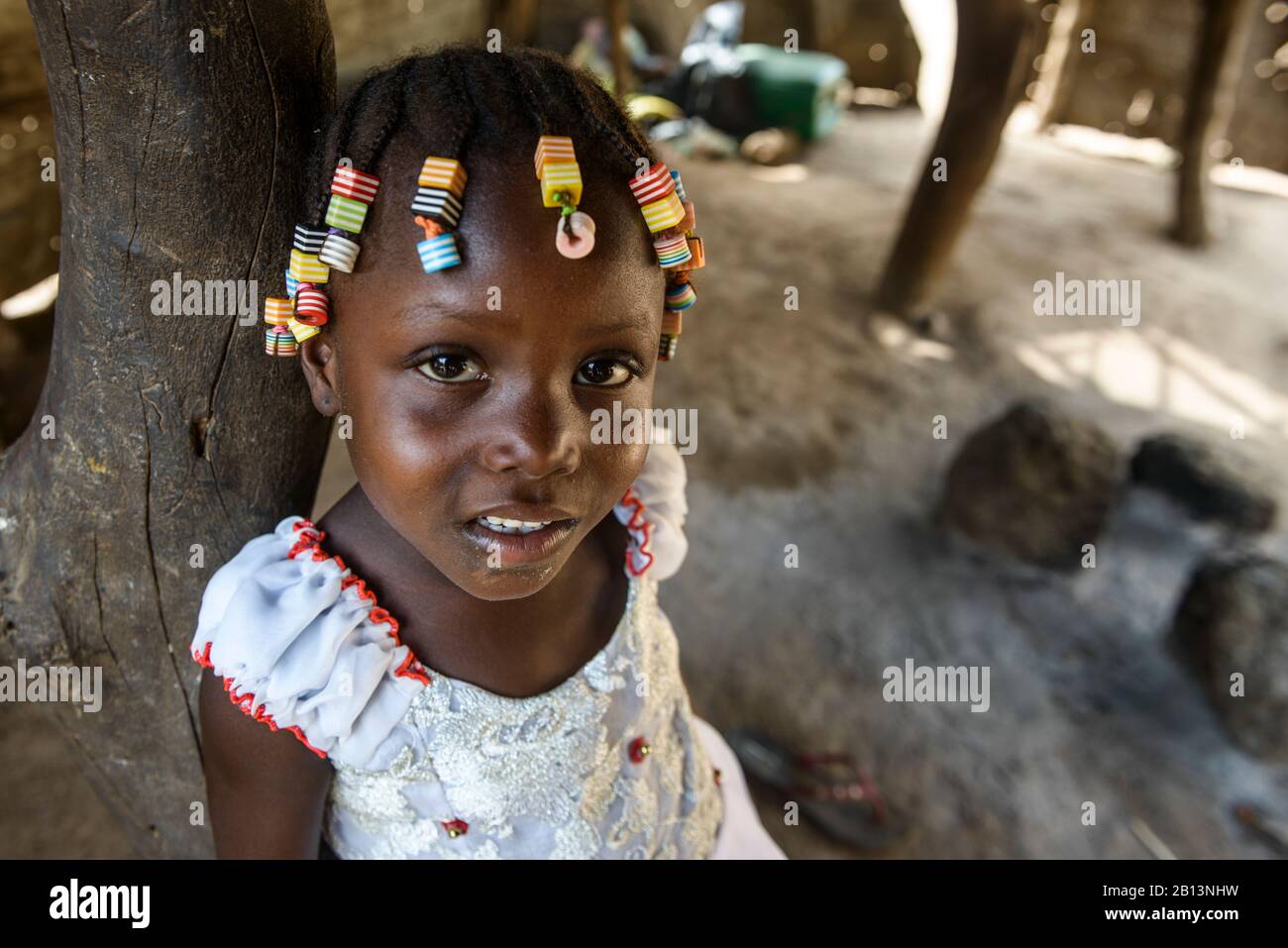 Portraits D'Ivoiriens,Côte D'Ivoire Banque D'Images
