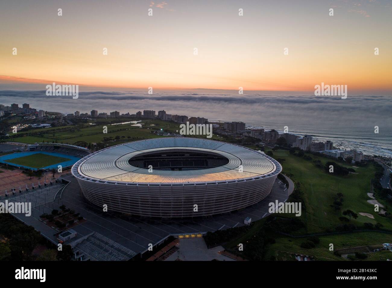 Stadium, Cape Town, Afrique du Sud Banque D'Images