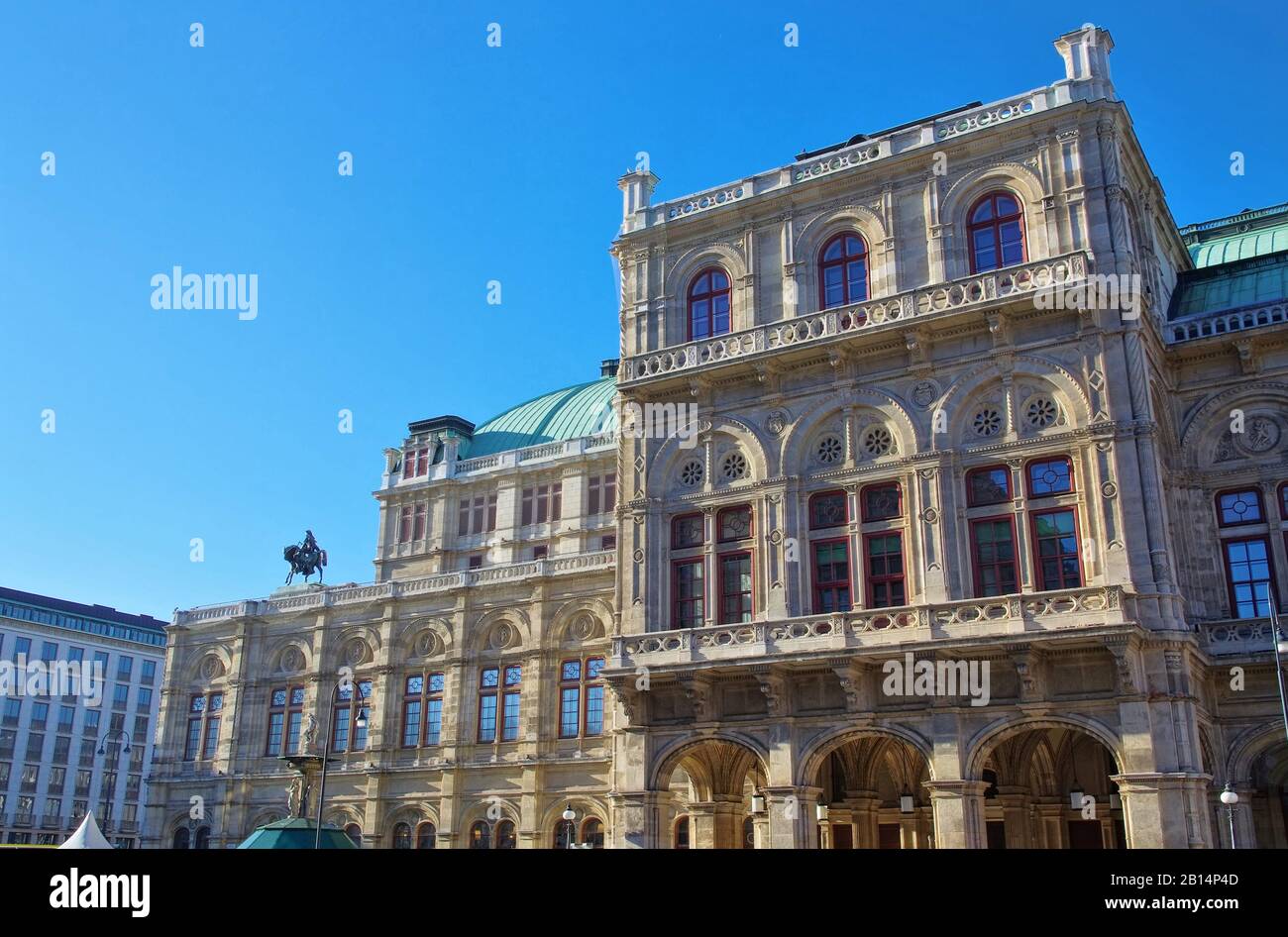 Staatsoper Wien - Opéra d'État de Vienne 01 Banque D'Images