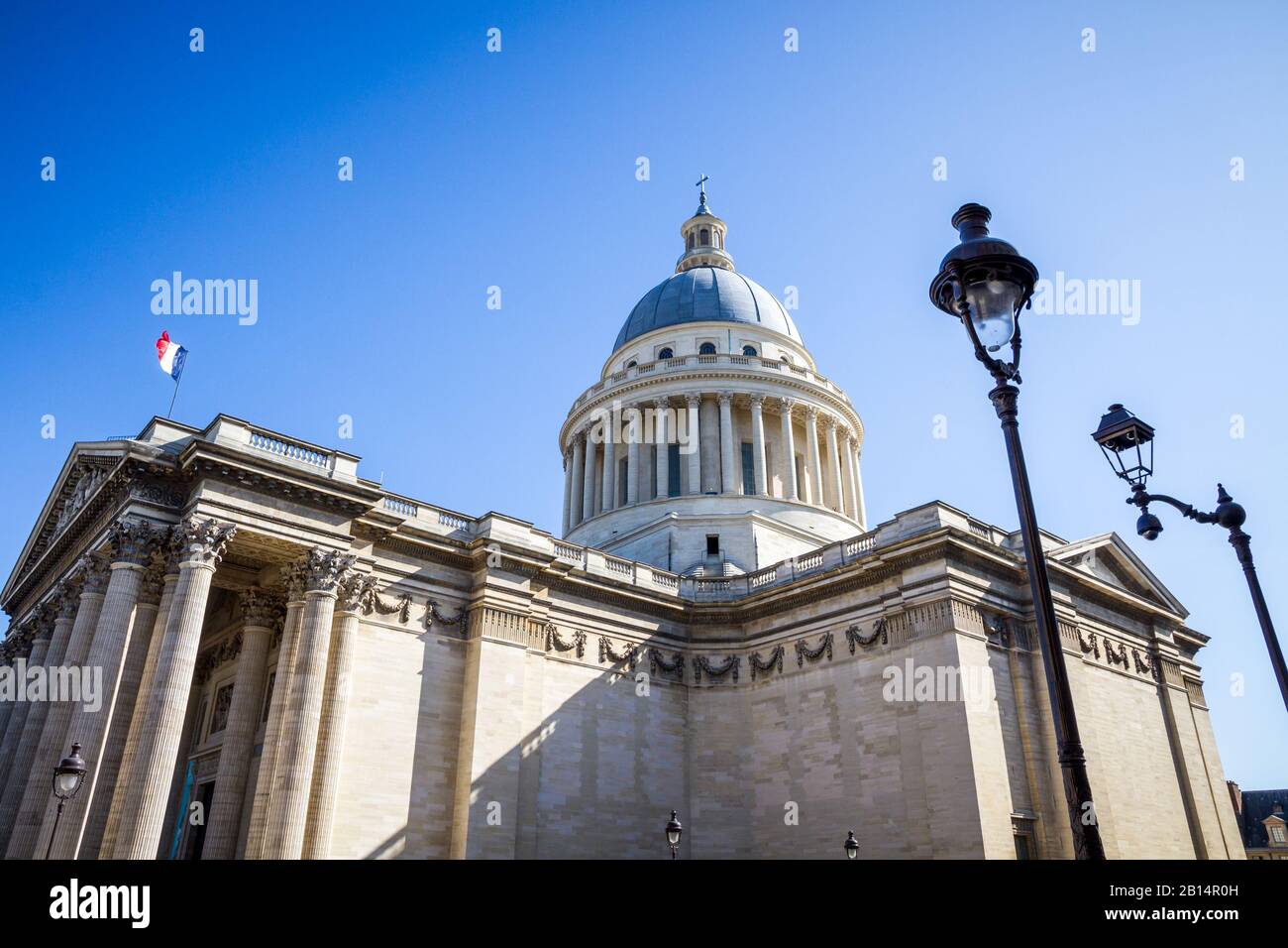 Le Panthéon, monument célèbre à Paris, France Banque D'Images