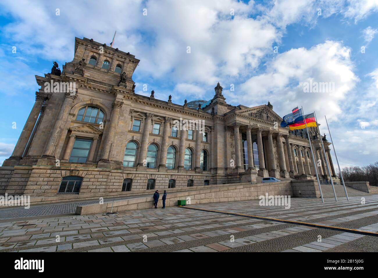 Bâtiment du Reichstag à Berlin, Allemagne Banque D'Images