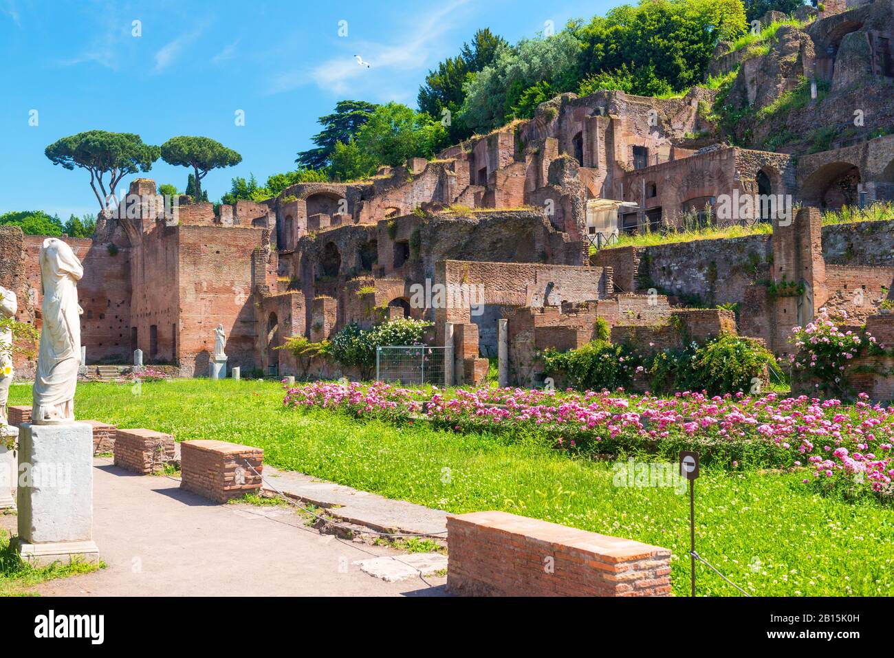 Forum romain de Rome, Italie Banque D'Images