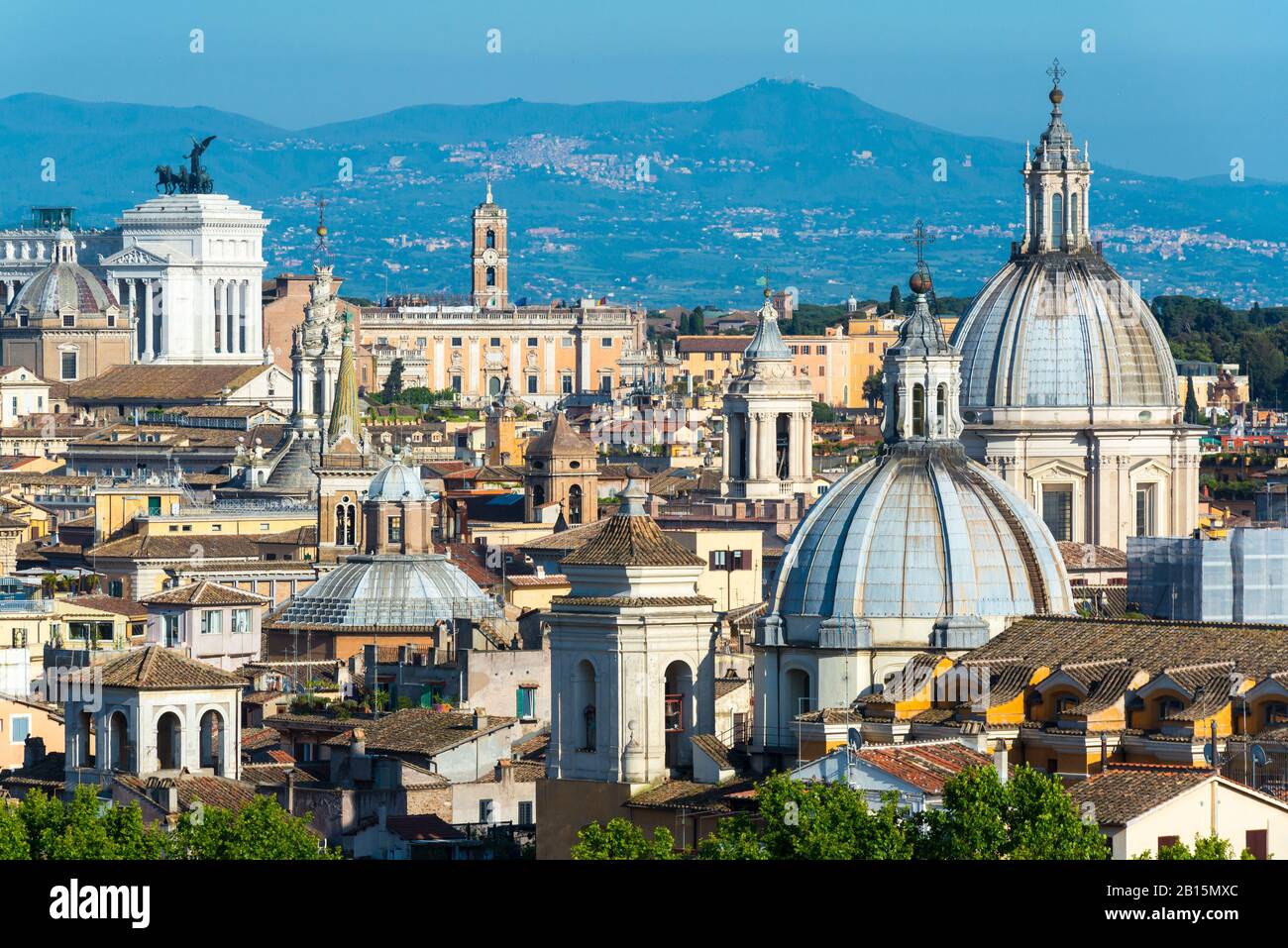 Vue de Rome, Italie Banque D'Images