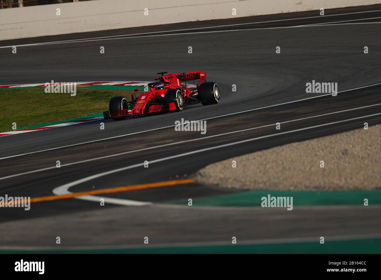 #05 Sebastian Vettel, Scuderia Ferrari. Formule 1 Championnat du monde 2020, épreuves d'hiver #1 2020 Barcelone, 19-21 février 2020. Banque D'Images