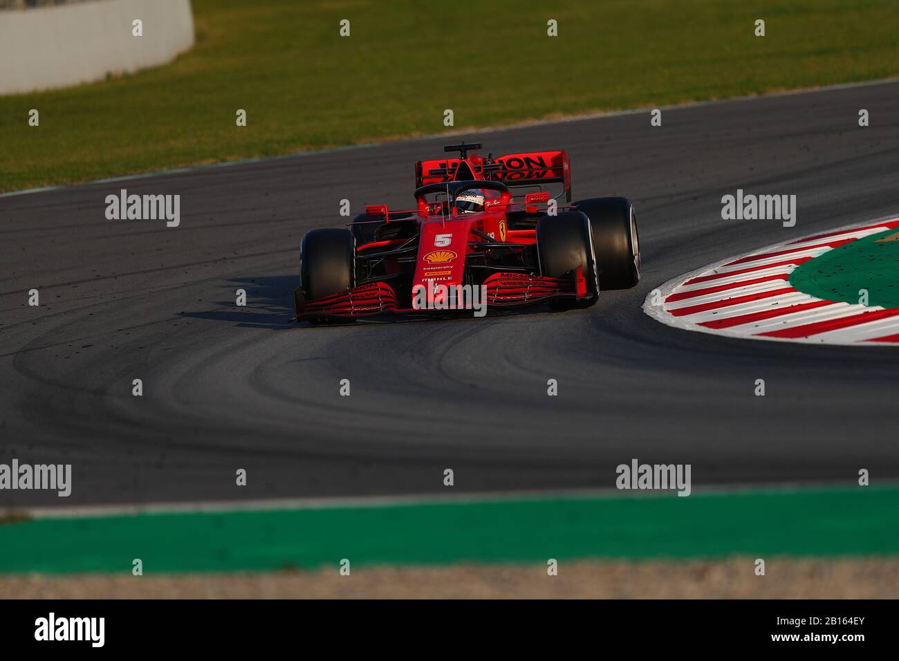 #05 Sebastian Vettel, Scuderia Ferrari. Formule 1 Championnat du monde 2020, épreuves d'hiver #1 2020 Barcelone, 19-21 février 2020. Banque D'Images