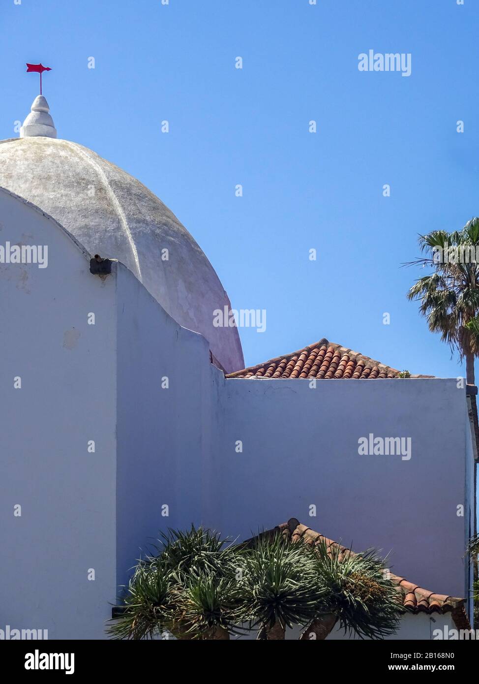 Église de Saint-Pierre les Apsotle à El Sauzal sur l'île espagnole de Tenerife Banque D'Images