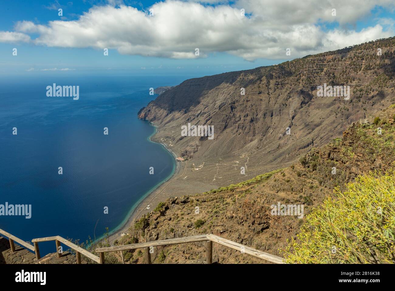 Mirador de la Pena sur l'île El Hierro, Canaries, Espagne Banque D'Images