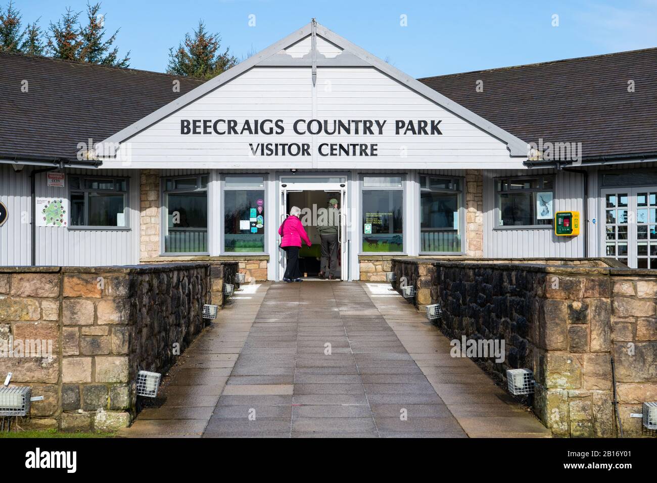 Cala Homes, parc de campagne de Beecraigs, Linlithgow Banque D'Images