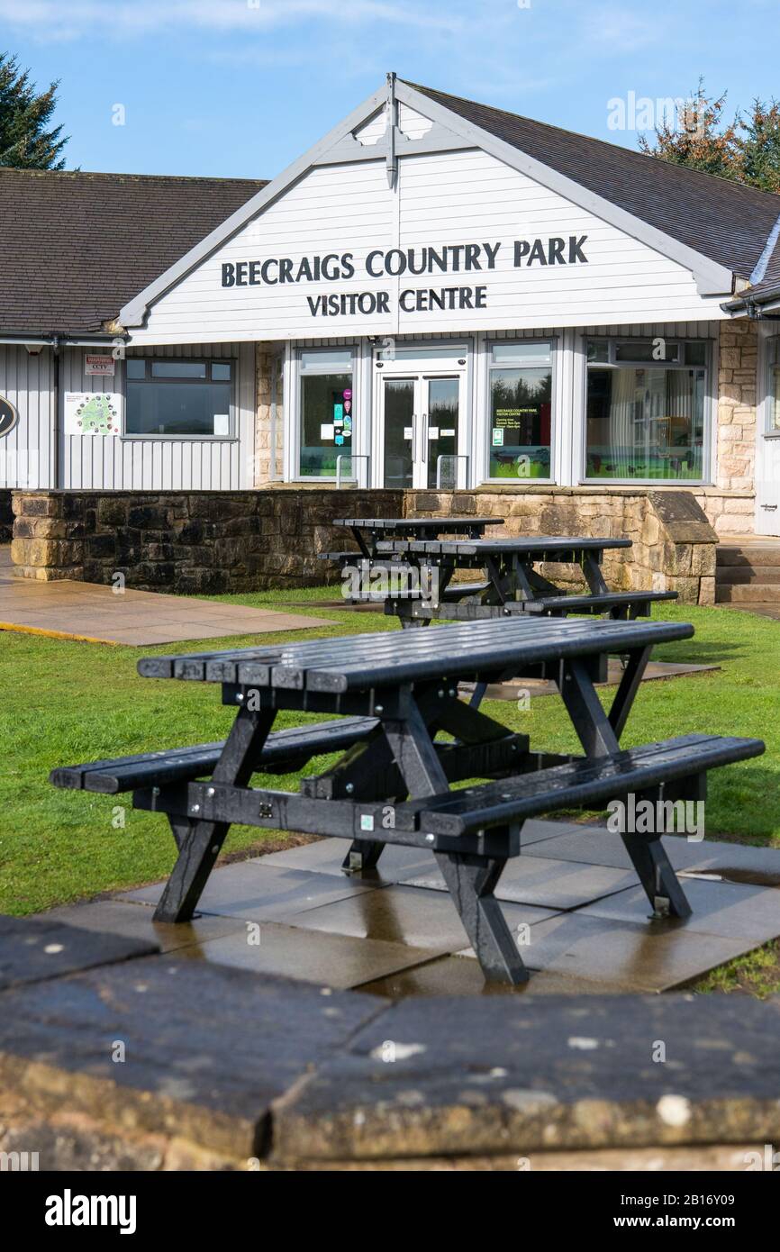 Cala Homes, parc de campagne de Beecraigs, Linlithgow Banque D'Images