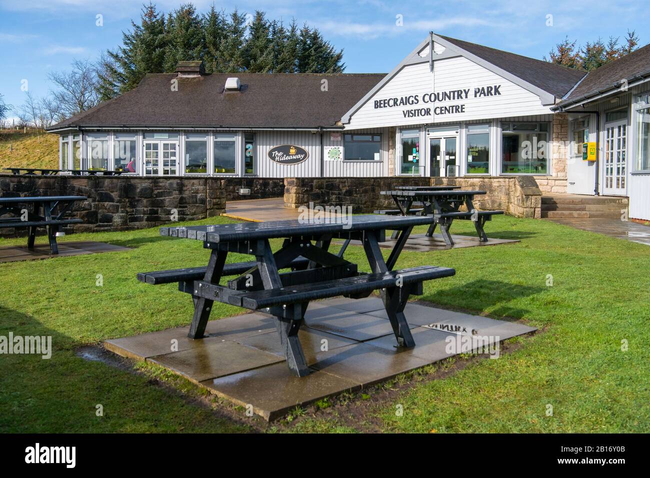 Cala Homes, parc de campagne de Beecraigs, Linlithgow Banque D'Images