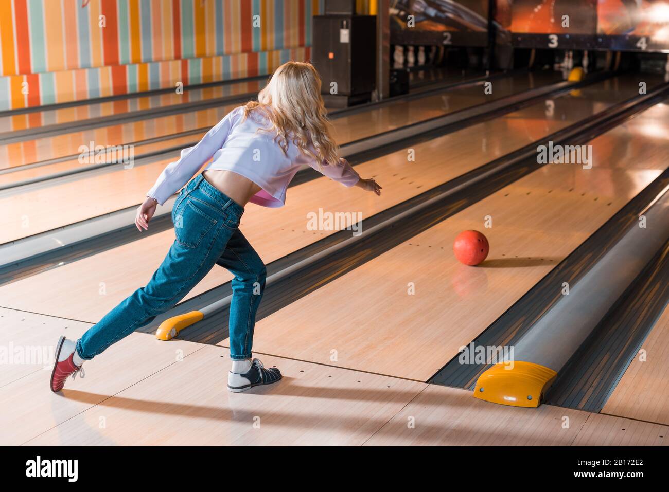 Boule De Bowling Storm Lady - Effet Tourbillon - Occasion (bon état)